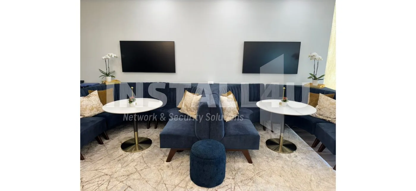 Common-area TVs &mdash; Install4U TV & Display Installation project