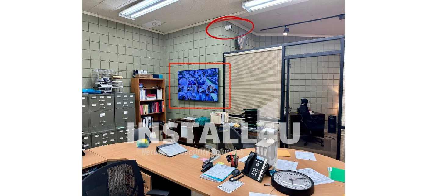 Office display &mdash; Install4U TV & Display Installation project