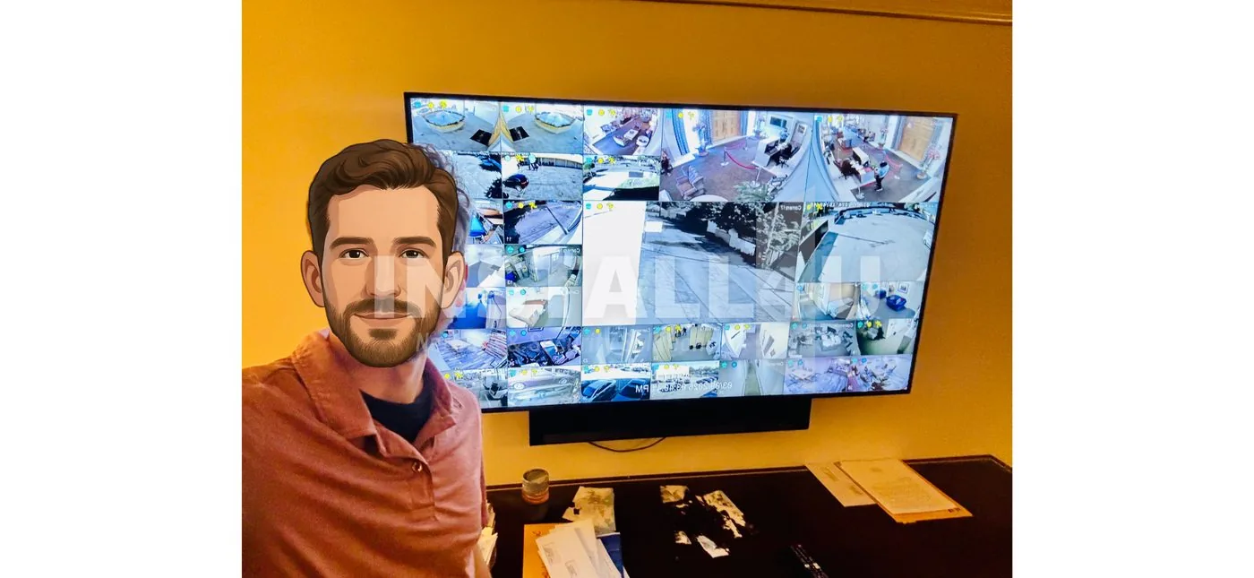 Monitoring wall &mdash; Install4U TV & Display Installation project
