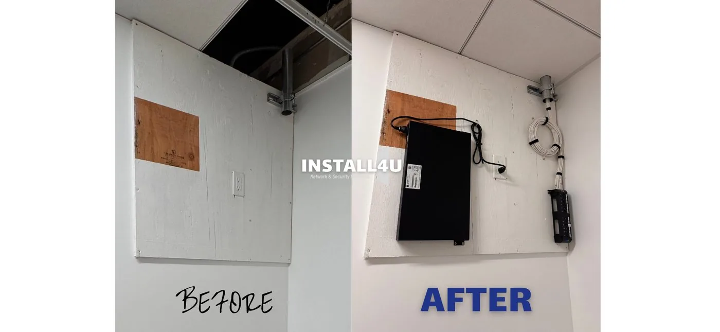 Network rack &mdash; Install4U Networking & WiFi project