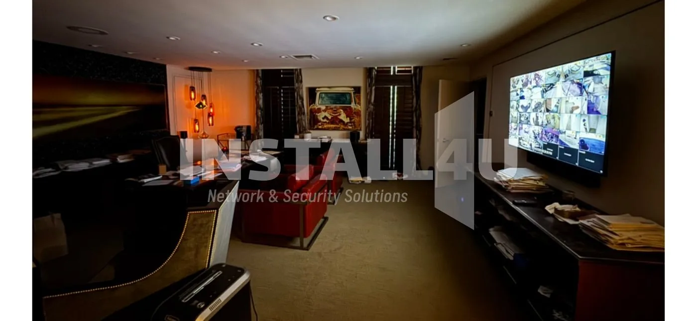 Home theater &mdash; Install4U TV & Display Installation project