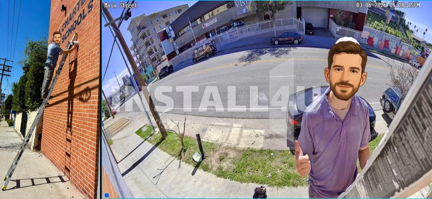 School campus &mdash; Install4U Security Cameras project