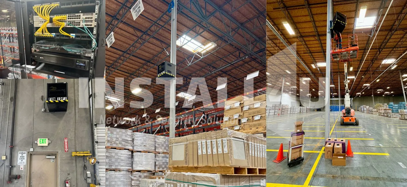 Warehouse &mdash; Install4U Security Cameras project